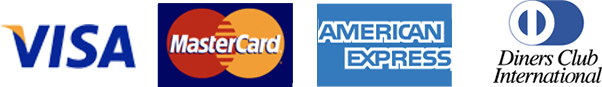 VISA Master American express ダイナースクラブ